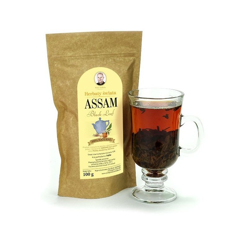 Czarna herbata Assam z Indii, susz - 100 g H32 - 130
