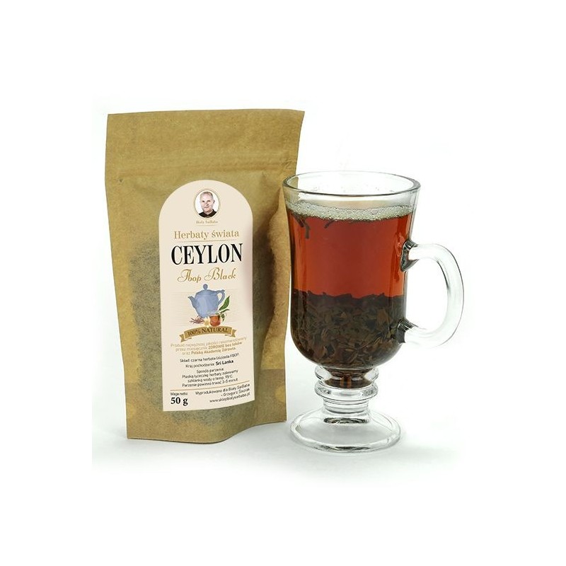 Czarna herbata Ceylon ze Sri Lanki FBOP, susz – 50 g H31 - 132