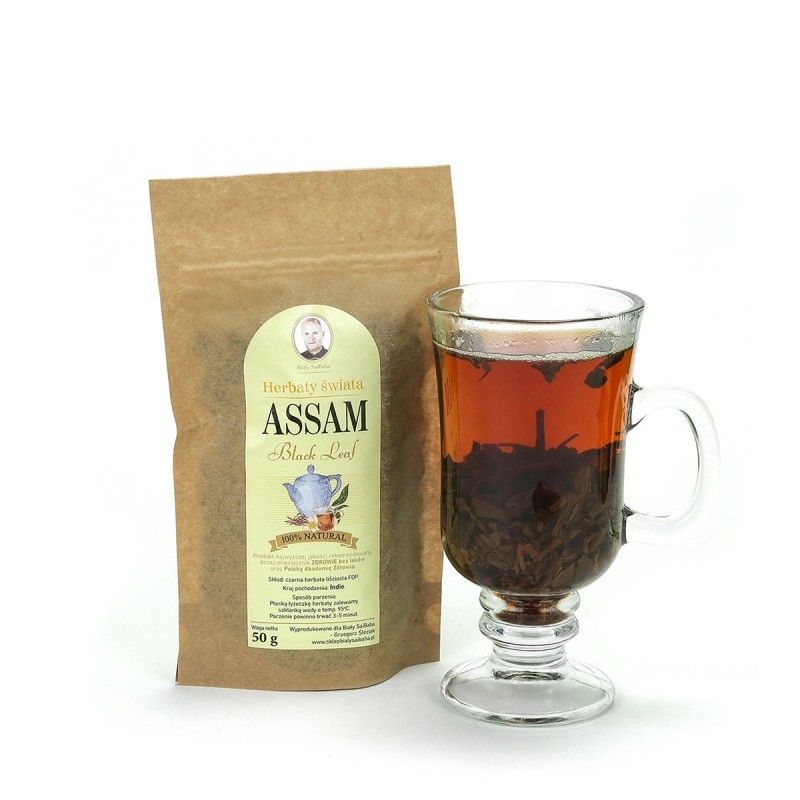 Czarna herbata Assam z Indii , susz - 50 g. H31 - 1325