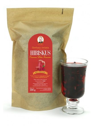 Herbata z kwiatów hibiskusa, susz – 200 g H31 - 134