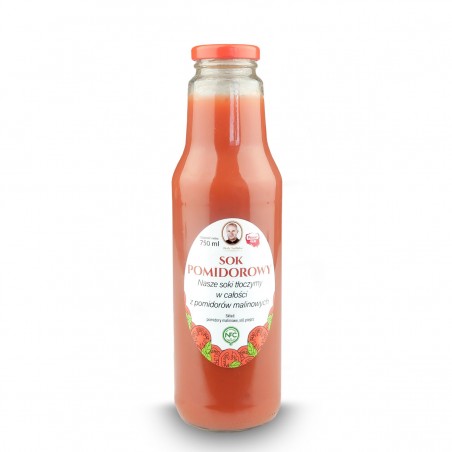 Naturalny sok pomidorowy tłoczony w całości z pomidorów malinowych - 1843