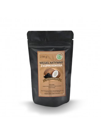 Węgiel aktywny z łupin kokosa 250g - 1914