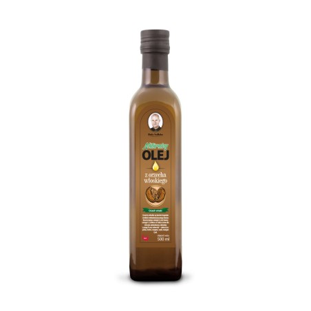 Naturalny Olej z Orzecha Włoskiego 500ml - 2163