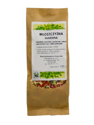 Włoszczyzna suszona 100g - 2194