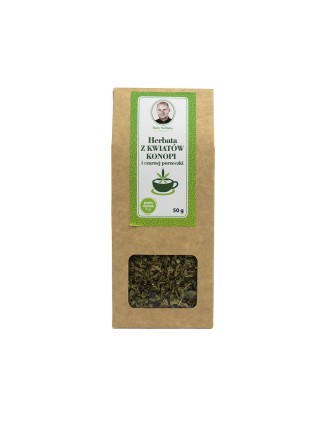 Herbata z kwiatów konopi i czarnej porzeczki 50g H20 - 2210
