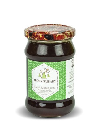 Miód spadź iglasta z jodły 400 g - 2227