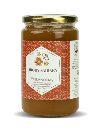 Miód Wielokwiatowy 1000g - 2233