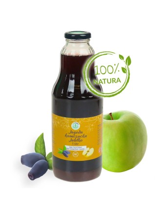 Jagoda Kamczacka i jabłko sok 100% tłoczony bez dodatku cukru 1000ml - 2284