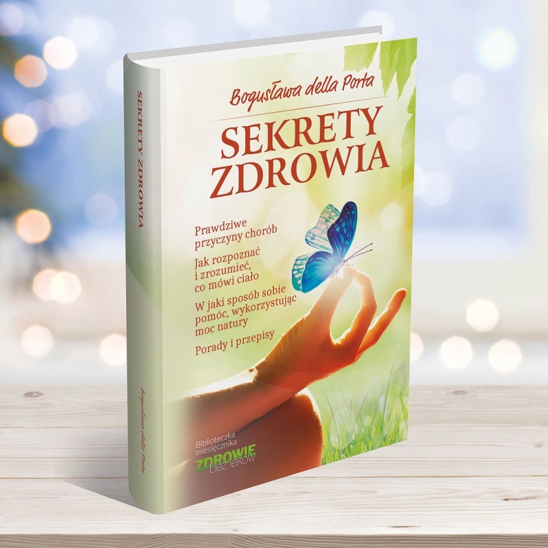 Zestaw: Sekrety Zdrowia + Tajemnice Ziół. Zapomniana Wiedza - Bogusława della Porta + bransoletka - 2422