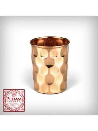 Miedziany kubek diament - PURAM - 300ml - 2482
