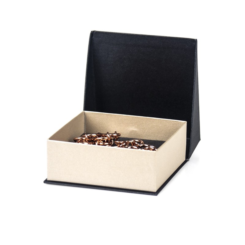 Pudełko prezentowe na wisiorek lub kolczyki - 85x85x32mm - Puram - 2555