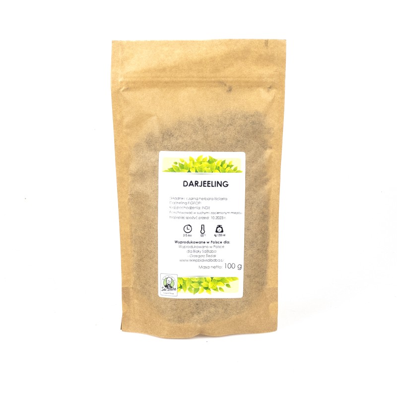Herbata czarna - DARJEELING - 100g - Biały SaiBaba H13 - 2607