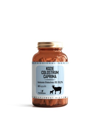 Kozie Colostrum CAPRIMA IG 30,3% - HerbaSano - 60 kapsułek - 2696