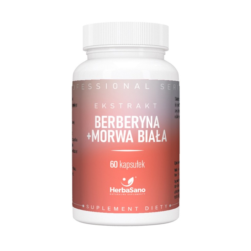 Berberyna + Morwa - Suplement diety - HerbaSano - 2700