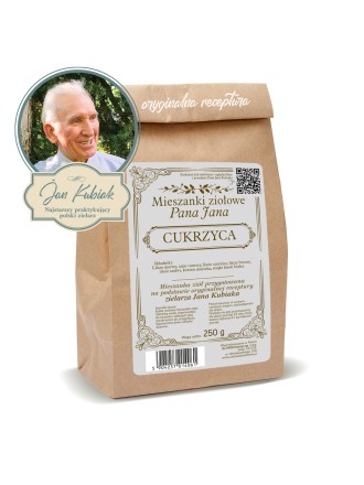Zioła Pana Jana Kubiaka - CUKRZYCA - 250g - 2753