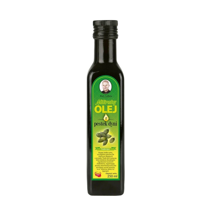 Świeży naturalny olej z pestek dyni 250 ml - 279