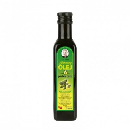 Świeży naturalny olej z pestek dyni 250 ml - 279