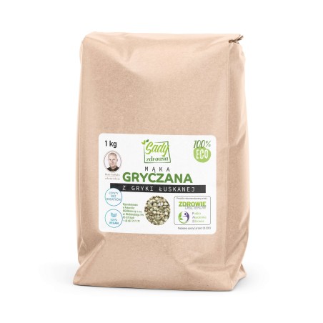 Mąka gryczana z gryki łuskanej 100% - 1 kg - 2791