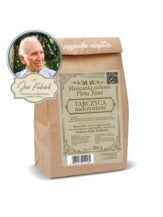 Zioła Pana Jana Kubiaka - TARCZYCA - nadczynność - 250g - 2913