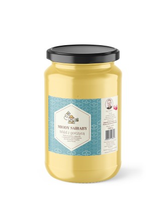 Miód z gorczycą - 1000 g - 3067