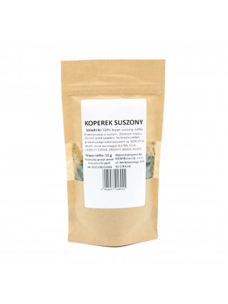 Koperek suszony 15g