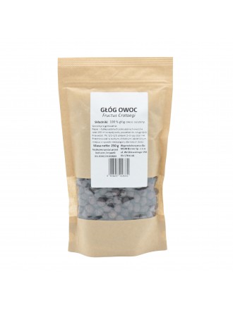 Głóg owoc suszony 250g