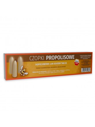 Czopki - globulki propolisowe