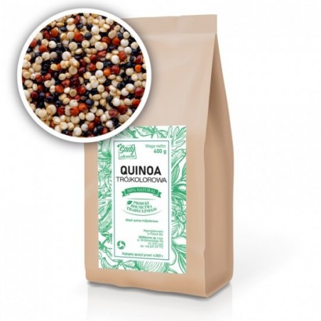 Quinoa trójkolorowa 400g - 330