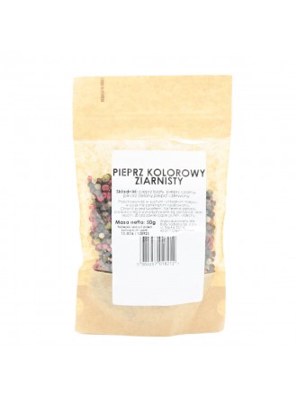 Pieprz kolorowy ziarno 50g