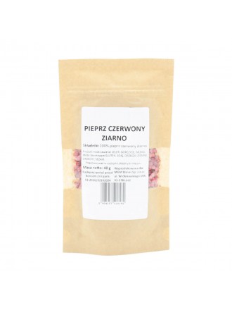 Pieprz czerwony ziarno 40g