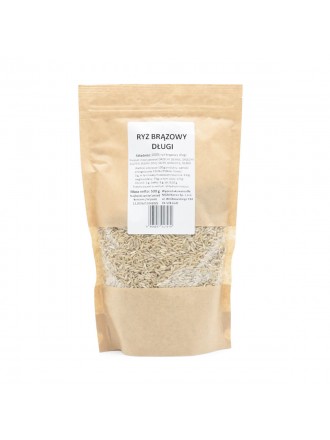 Ryż brązowy długi 500g