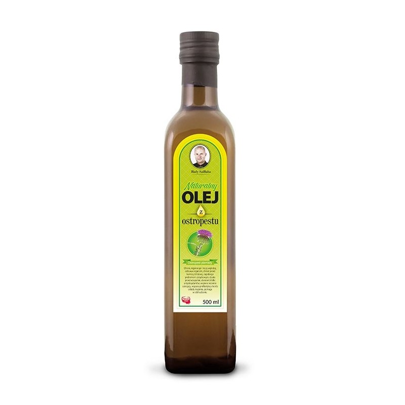 Świeży Naturalny Olej z Ostropestu 500ml - 614