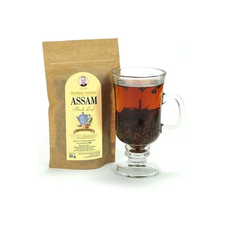 Czarna herbata Assam z Indii , susz - 50 g. H31 - 718